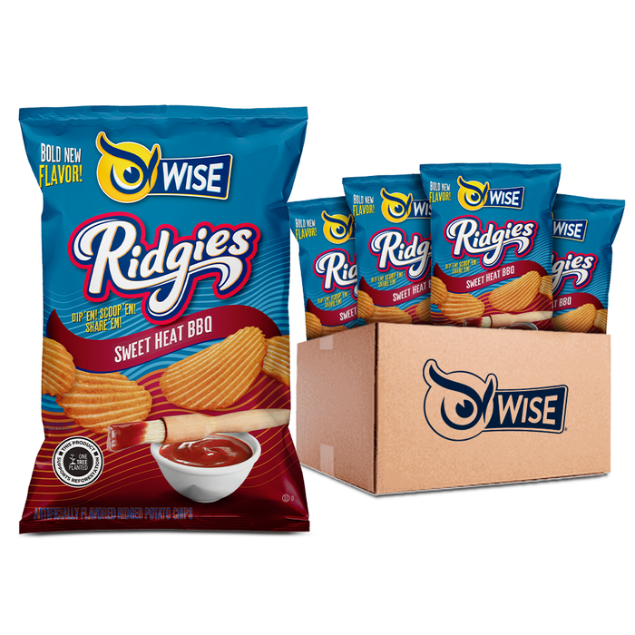 Wise Snacks Ridgies Sweet heat BBQ