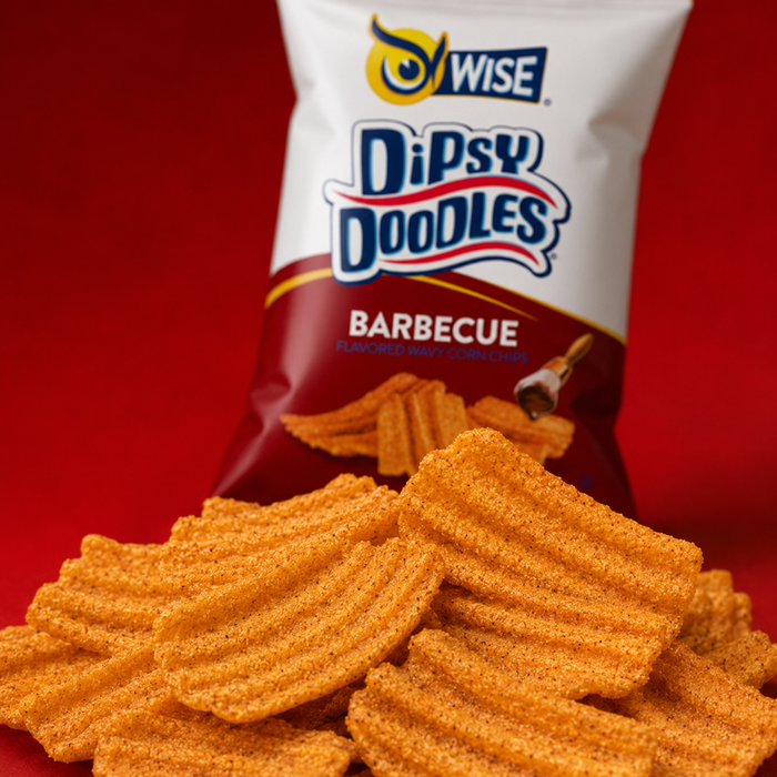 BBQ Dipsy Doodles Wavy Corn Chips