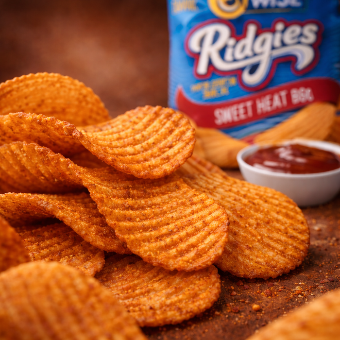 Wise Snacks Ridgies Sweet heat BBQ