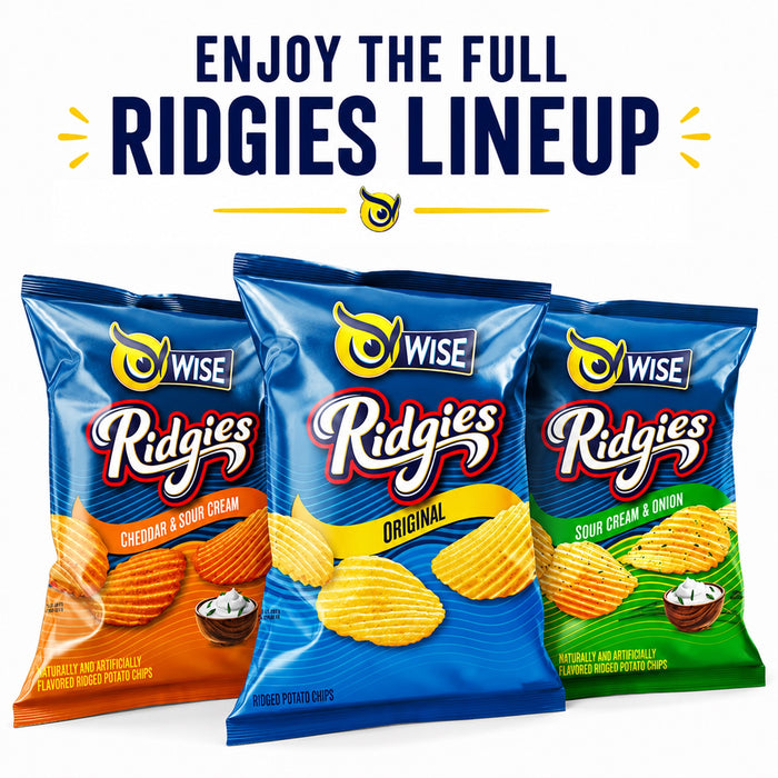 Wise Snacks Ridgies Sweet heat BBQ